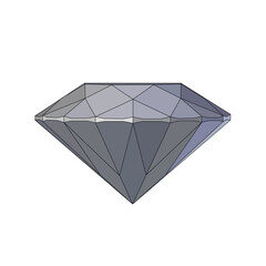 Diamond icon vector. diamond gems vector icon