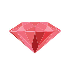 Diamond icon vector. diamond gems vector icon