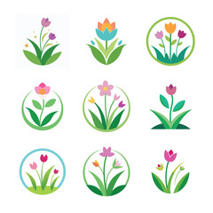 Spring Bloom logo and an Inspirational Set