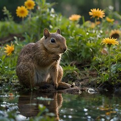 squirrel in the park