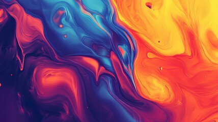 Fototapeta premium colorful liquid background