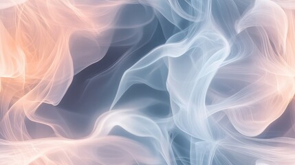 Obraz premium Seamless abstract pattern resembling fog and smoke with dynamic light interactions ideal for creative design projects