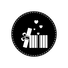 A gift box icon