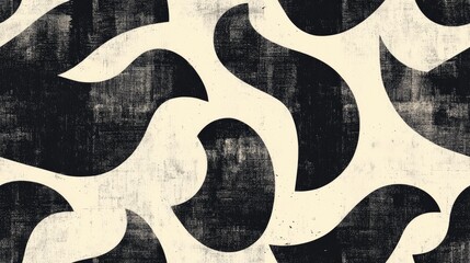 Seamless modern pattern featuring abstract tones and sharp monochrome designs ideal for creative banners and wallpapers
