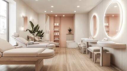 Fototapeta premium Modern Spa Interior Design