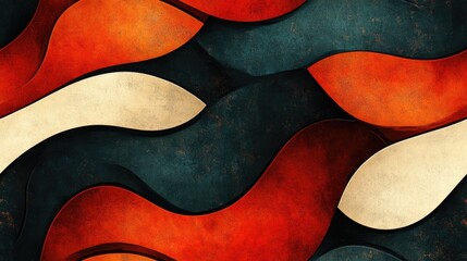 Seamless texture pattern featuring abstract designs perfect for background artwork in modern decor