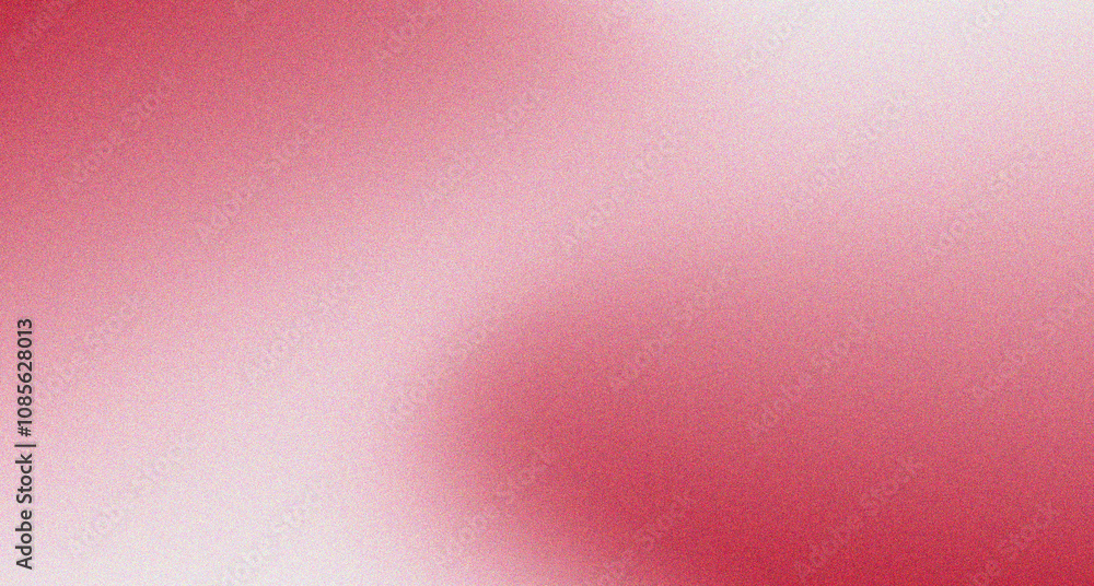 Wall mural pink white gradient background, grainy texture smooth color gradient noise texture, copy space for d