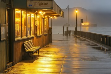 Straight-on view of a gold rectangular frame on a white background. Beautiful simple AI generated image