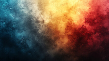 Fototapeta premium digital grainy gradient showcasing a colorful soft blur, symbolizing harmony, transformation, and abstract beauty with flowing colors representing fluidity and interconnectedness in a modern, vibrant 