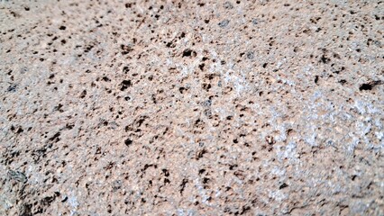 close up view of the texture on a large rock