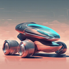 futuristic car background illustration