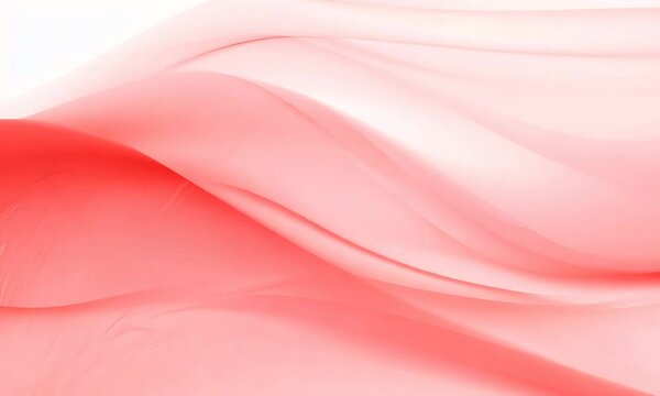 Abstract light red background with lines. Pastel red color texture with blends, gradients, lights. red waves, lines on the white and red background