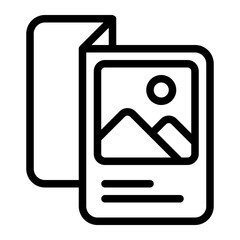 Brochure icon