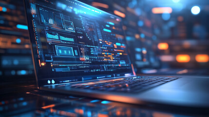 Automated Software Technology Process System showcasing automated software and network technologies for business efficiency