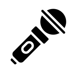 Microphone solid icon