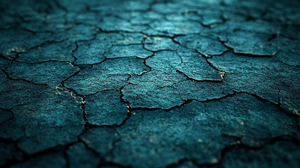 grungy asphalt road, cracked and weathered, symbolizing a journey, resilience, and the passage of time. The rough surface adds depth to the theme of life's challenges and struggles