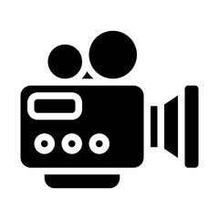 Video Camera solid icon