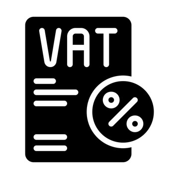 Vat solid icon