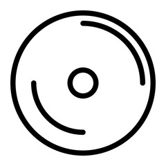 Cassette line icon