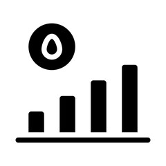 Analytic solid icon