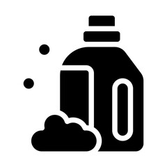 Fototapeta premium Detergent solid icon