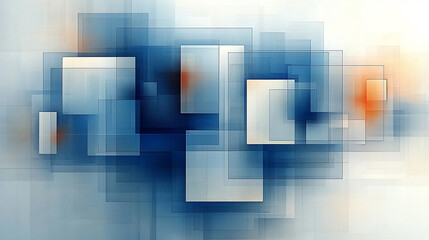 Abstract wavy shapes in shades of pink and blue flow across a white background, creating a sense of movement, calm, and energy, evoking modern art, fluidity, and creativity in a minimalist style