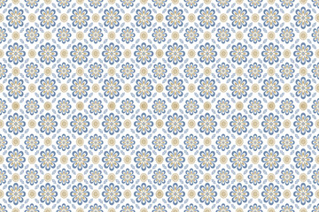 Navajo tribal vector seamless pattern. Native ornament. Ethnic  decor style. It Boho geometric ornament. Vector seamless pattern. Mexican blanket, rug. Woven carpet