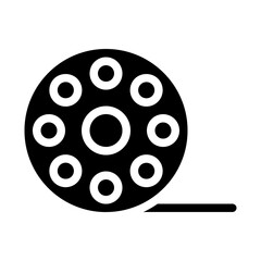 Movie solid icon