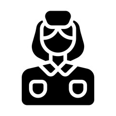 Nurse solid icon