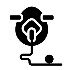 Oxygen Mask solid icon