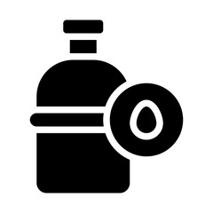 Water Bottle solid icon