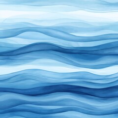 Abstract wavy patterns in shades of blue create a soothing and tranquil visual effect, perfect for backgrounds and designs.