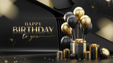 Happy Birtday Background Luxury