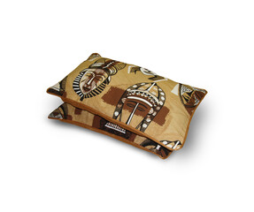 Naklejka premium Set of modern decorative pillows