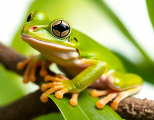 green frog