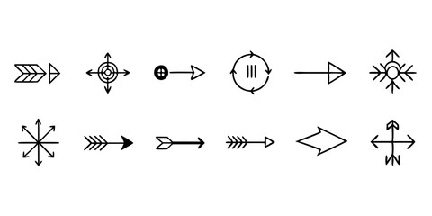 Arrow Symbols: Directional and Navigation Icons