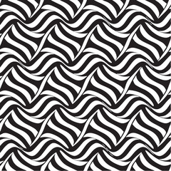 black and white seamless pattern