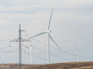 Wind power plants of the 