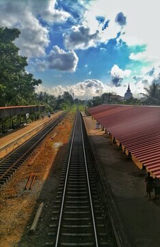 railway in the countryside