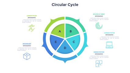 Modern Infographic Vector Template
