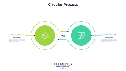 Modern Infographic Vector Template