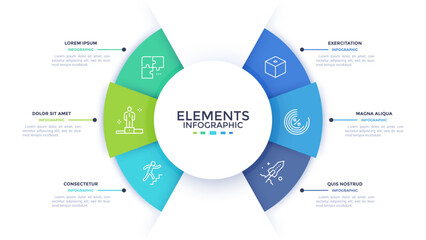 Modern Infographic Vector Template