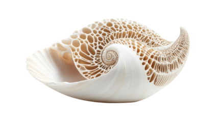 Seashell transparent background