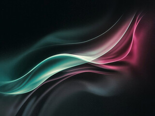 Obraz premium Stunning colorful abstract waves with smooth flowing gradients and dynamic artistic textures ideal for eye-catching digital art projects
