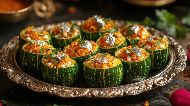 indian parwal mithai, stuffed pointed gourd sweet