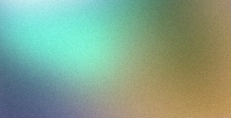 Soft dark green yellow blue gradient, rough abstract background, empty space, texture, grainy noise, roughness