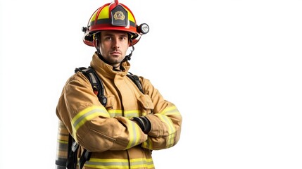 fireman in uniform