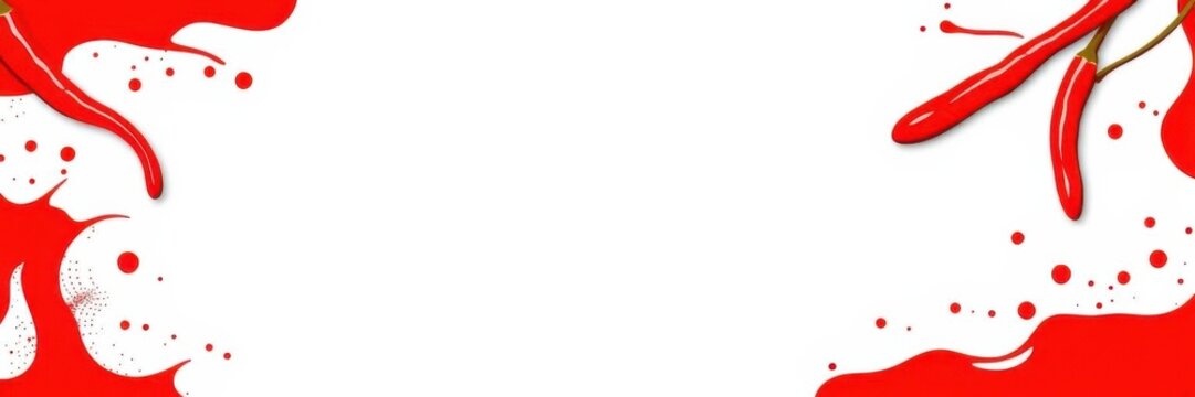 A vibrant red background featuring a hungry concept with space for text or overlay design elements, vibrant, design, concept