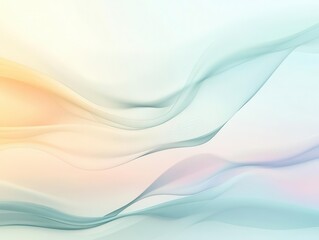 Obraz premium fluid flowing water backdrop with soft ripples and gradients, creating a peaceful and refreshing visual for various design applications
