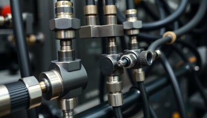 detail engine close up engine of ai
